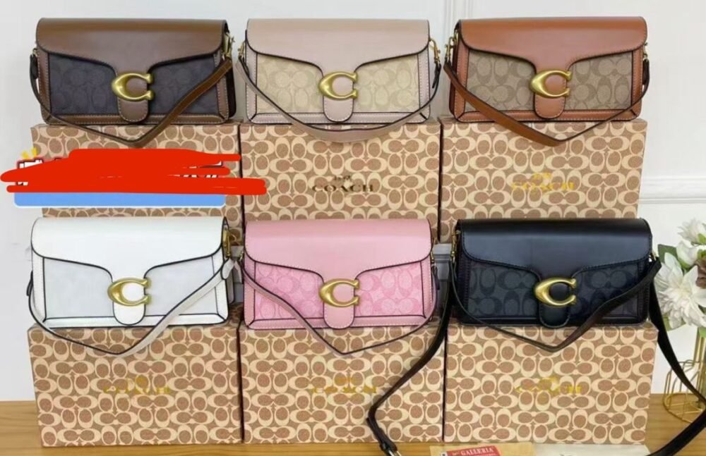 Coach Tabby Gold buckle
