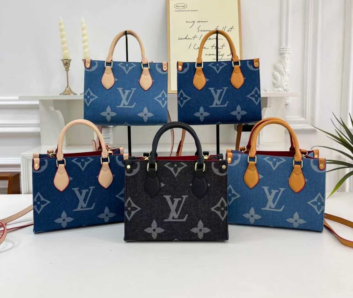 Lv on the jeans