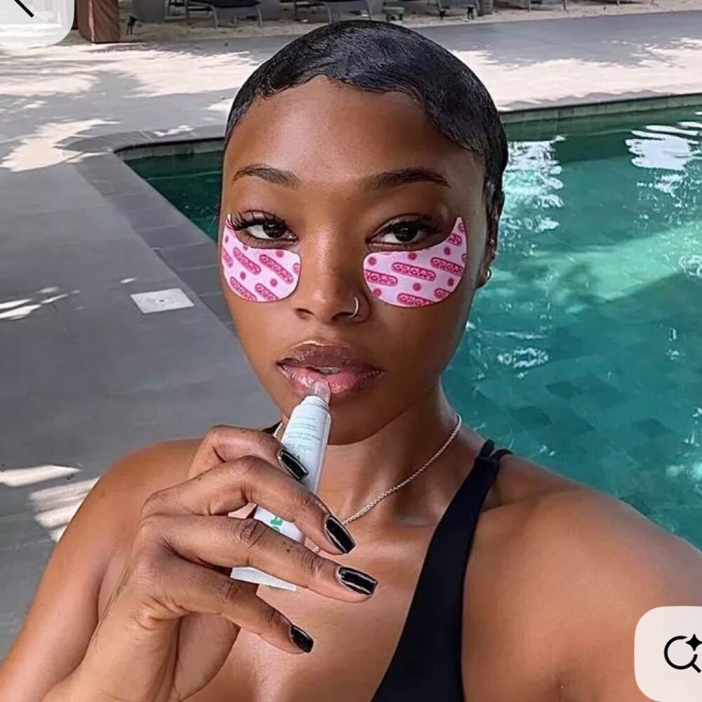 Faded topicals eyemask
